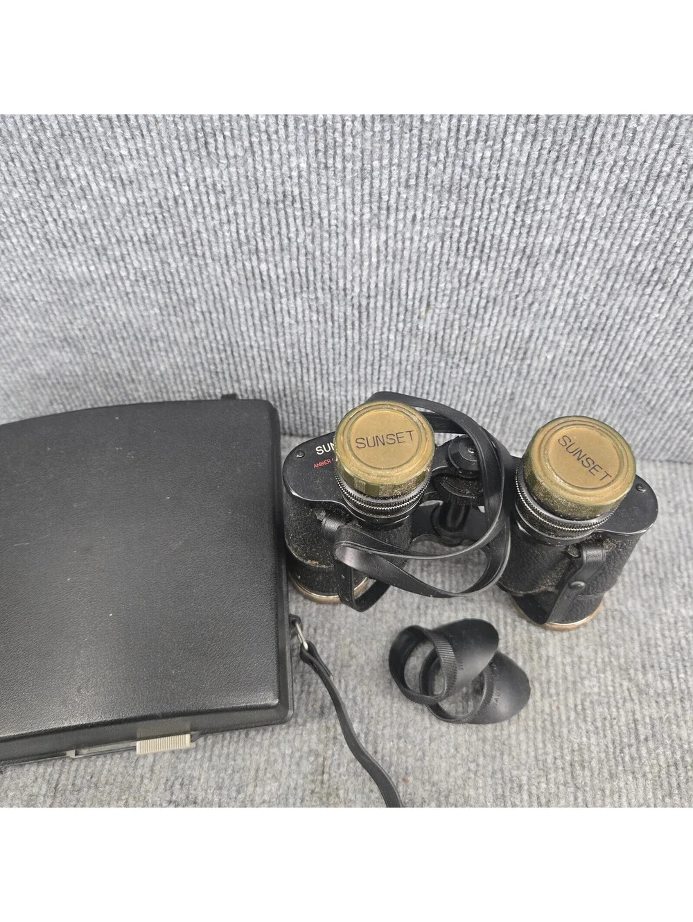 Binoculars with Cases Parts, Repair, Decor, Man Cave Lot of 7 Naturecore